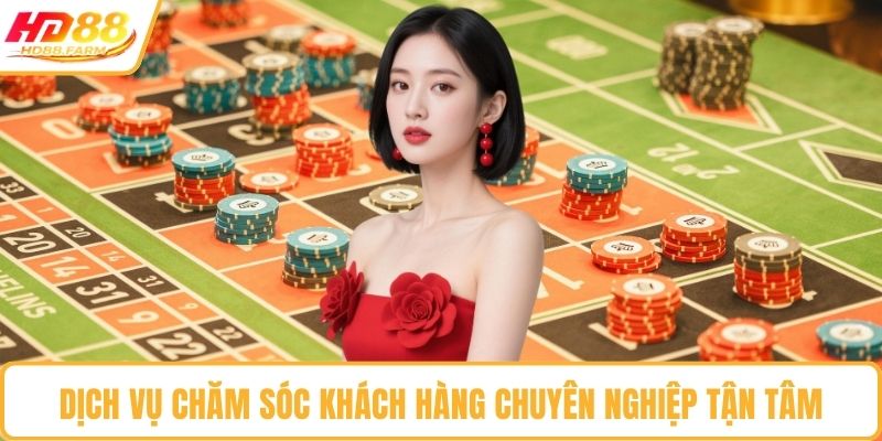 Dịch vụ chăm sóc khách hàng chuyên nghiệp tận tâm