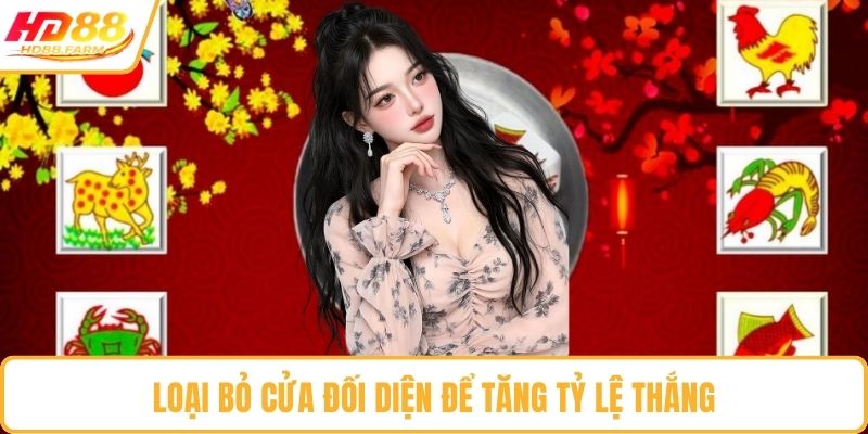 Loại bỏ cửa đối diện để tăng tỷ lệ thắng