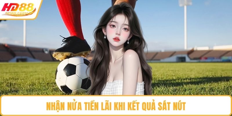 Nhận nửa tiền lãi khi kết quả sát nút
